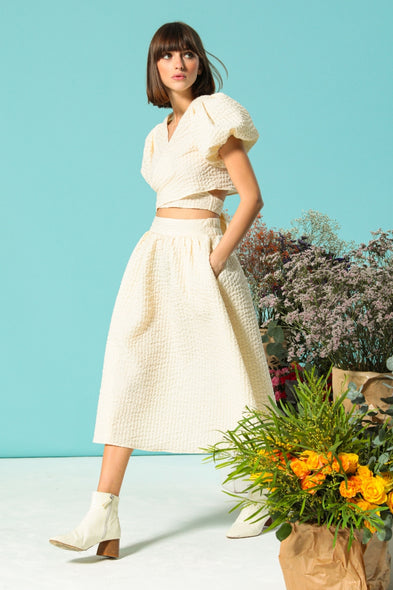 Jupe Beige