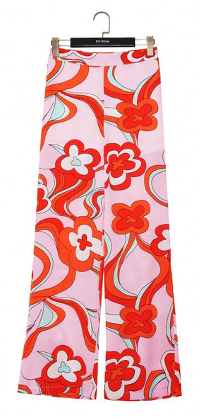 Pantalon Rose Floral