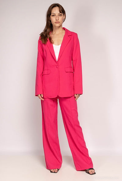 Pantalon Costume Fuschia