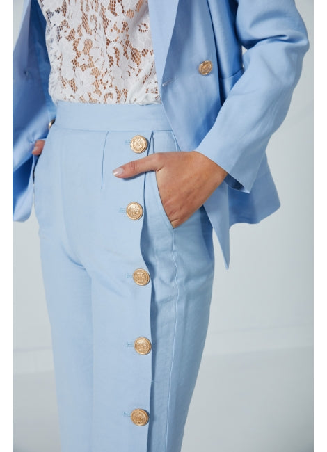 Pantalon Bleu Ciel