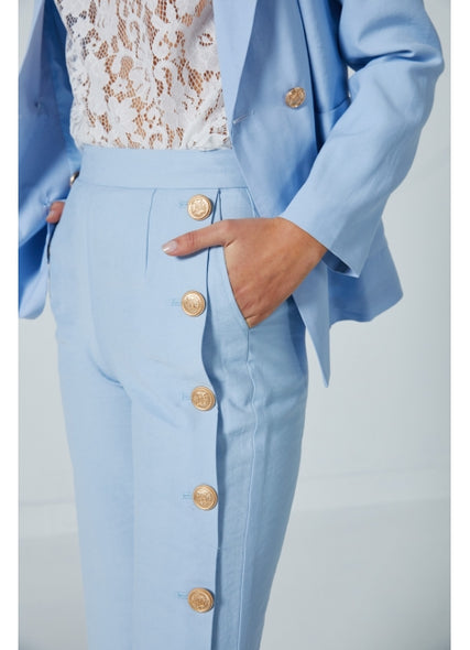 Pantalon Bleu Ciel