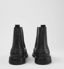 Pix Black Lace Up Boot Black