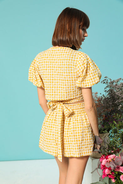 Short Jaune