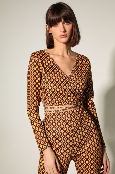 Top Orange / Brown