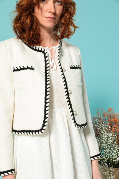 Veste Blanc