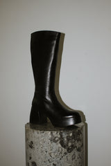 Destroy High Boot Black