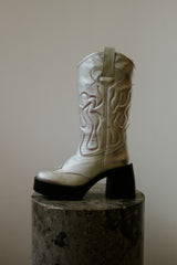 West Silver Boots