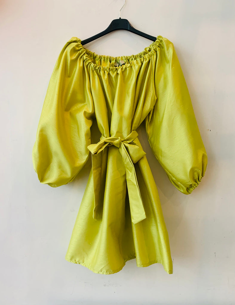 Cocktail dress lime