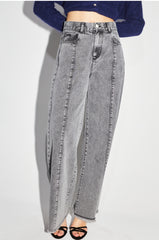 Swiggy Palazzo Jeans Grey