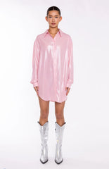 Candy Pink Shimmer Shirt