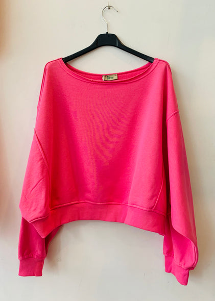 Sweater fuchsia