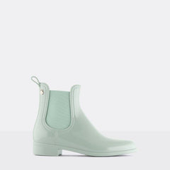 Frosty Green Comfy Boots Vegan