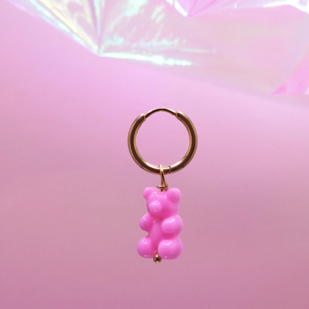 Hot Pink Gummy Bear