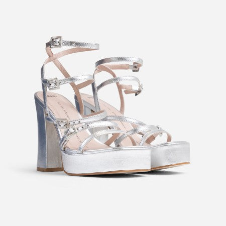 New Spice Silver Sandals