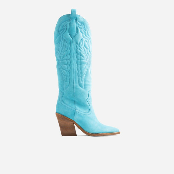 New Kole High Boots Turquoise