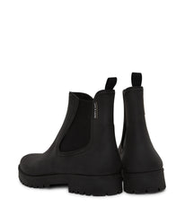 Laney Black Vegan Boots